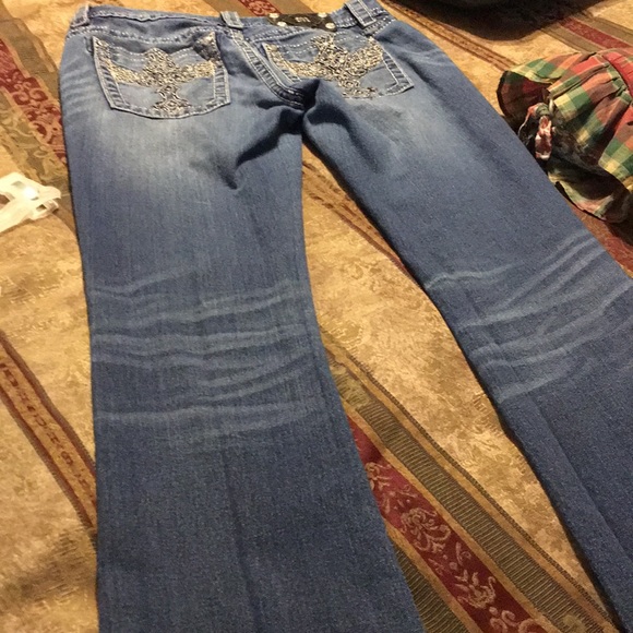 Miss Me Boot Cut Jeans - Picture 6 of 8